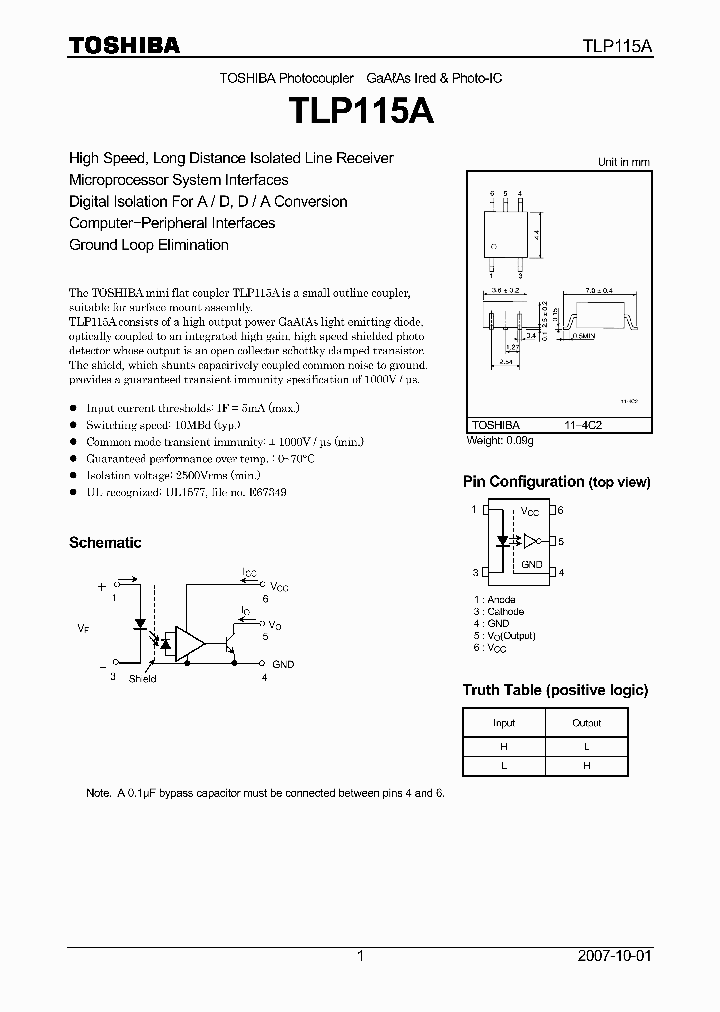 TLP115A07_4131925.PDF Datasheet