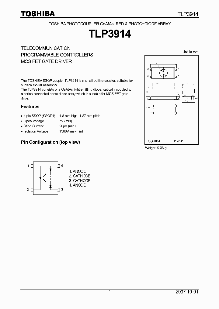 TLP3914_4124908.PDF Datasheet