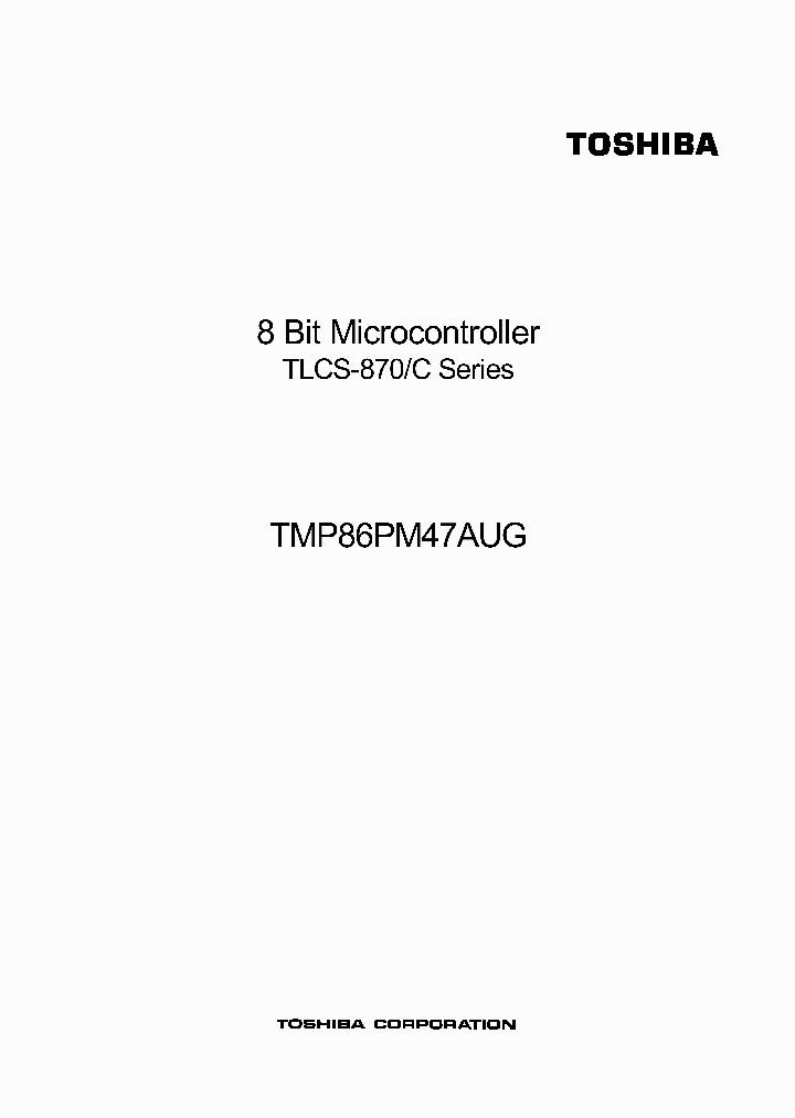 TMP86PM47AUG07_4125635.PDF Datasheet