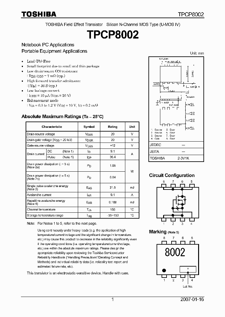 TPCP8002_4127261.PDF Datasheet