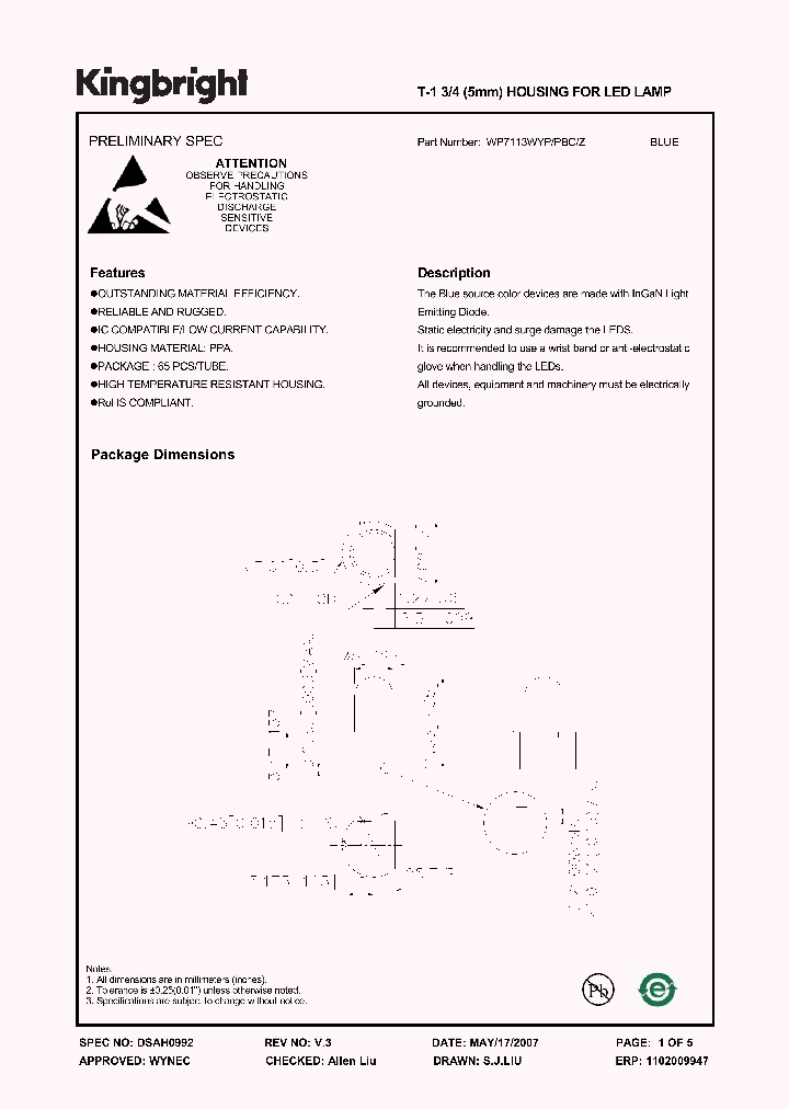 WP7113WYP-PBC-Z_4149710.PDF Datasheet