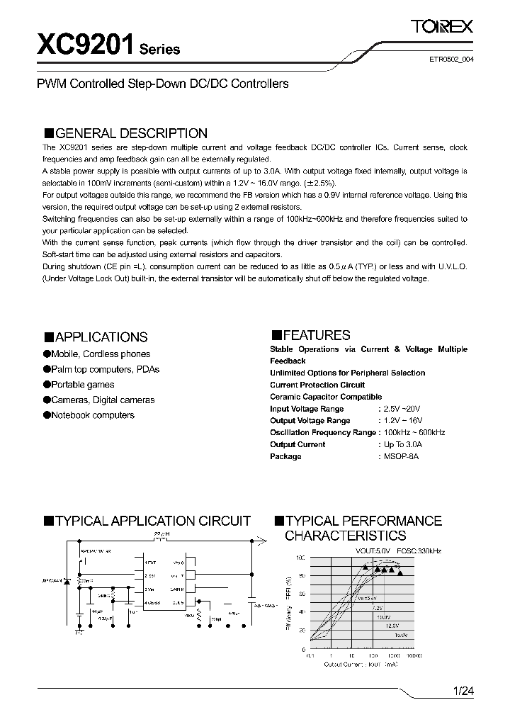 XC9201DCCAL_4129743.PDF Datasheet