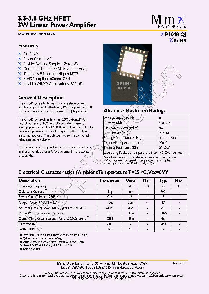 XP1048-QJ_4142834.PDF Datasheet