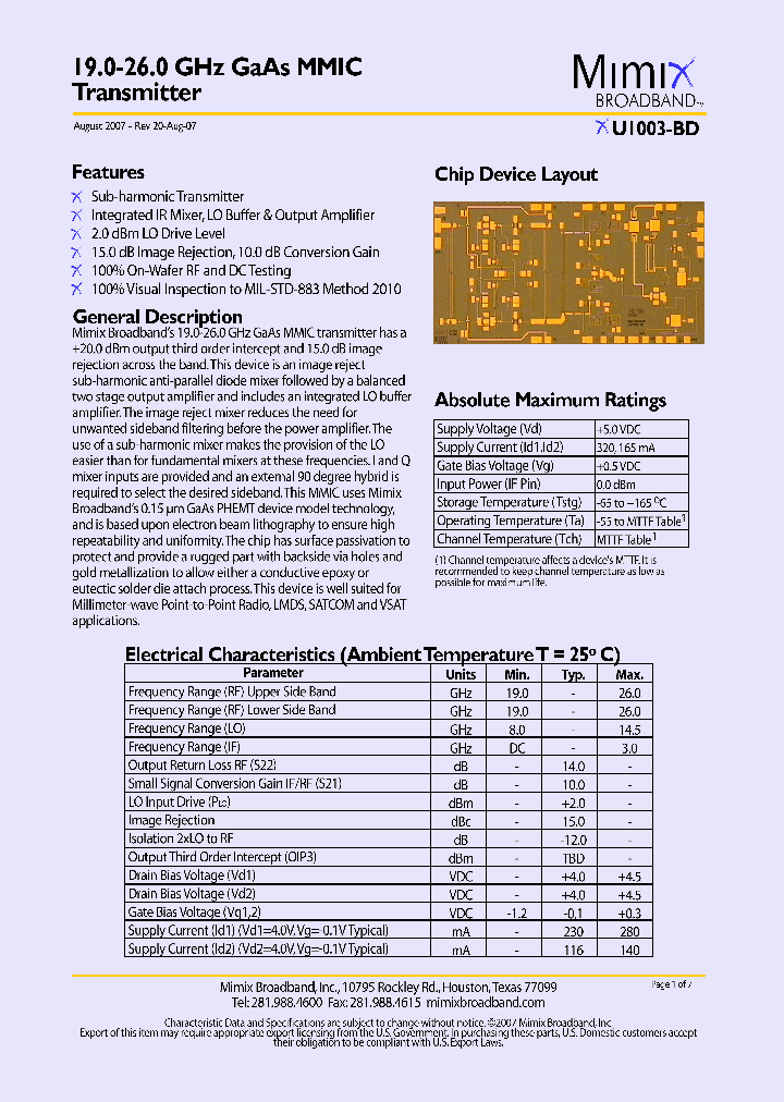 XU1003-BD-EV1_4143442.PDF Datasheet