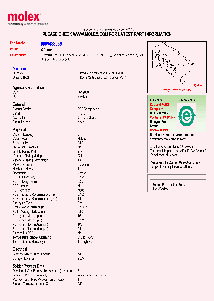 0009483036_4845949.PDF Datasheet