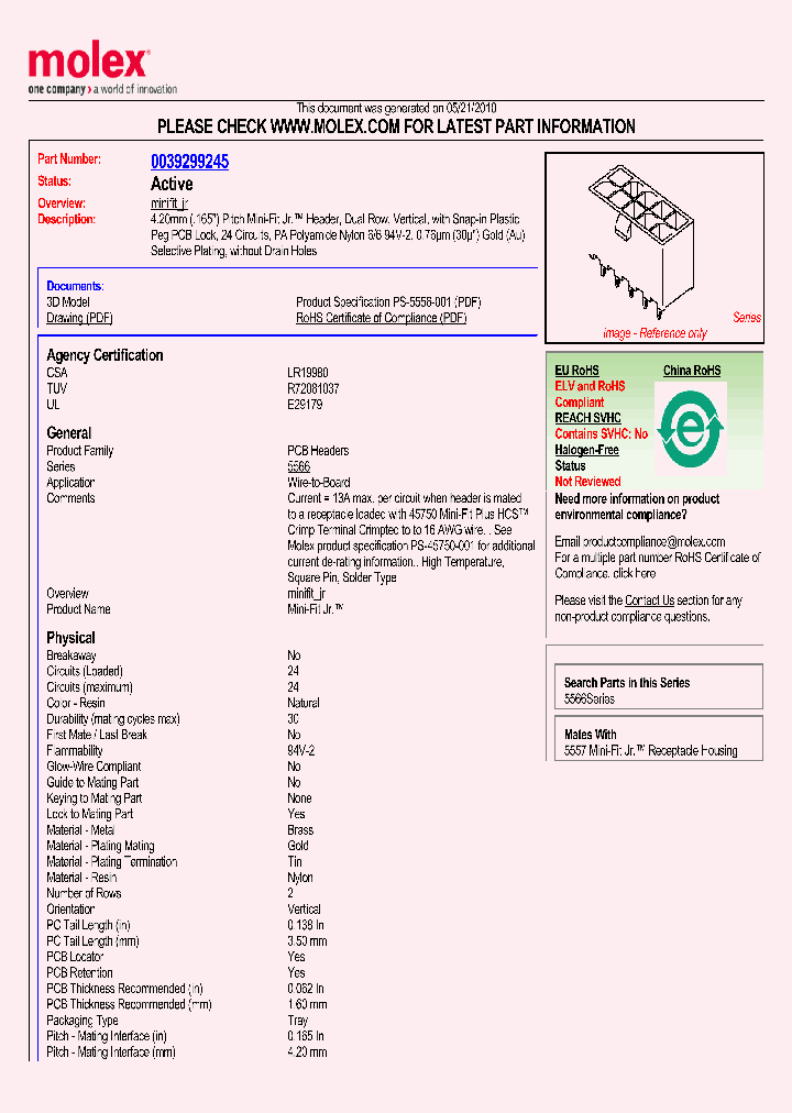 0039299245_4852458.PDF Datasheet