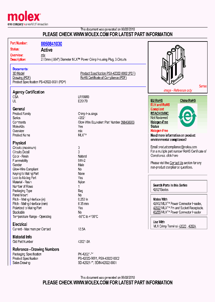 0050841030_4867994.PDF Datasheet