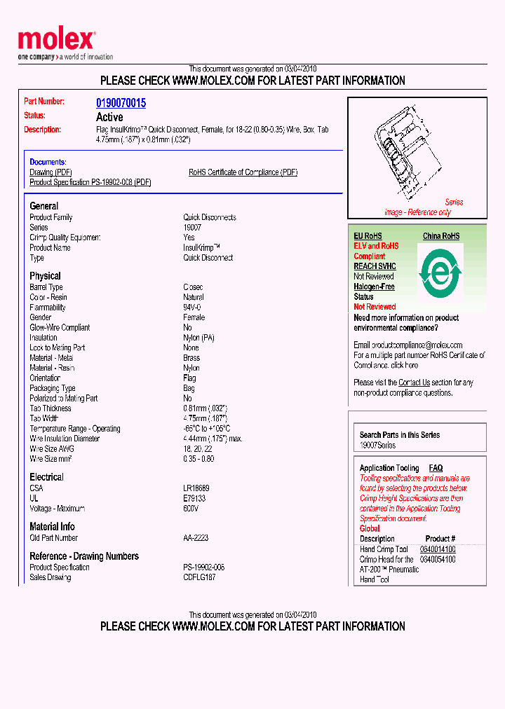 0190070015_4842231.PDF Datasheet