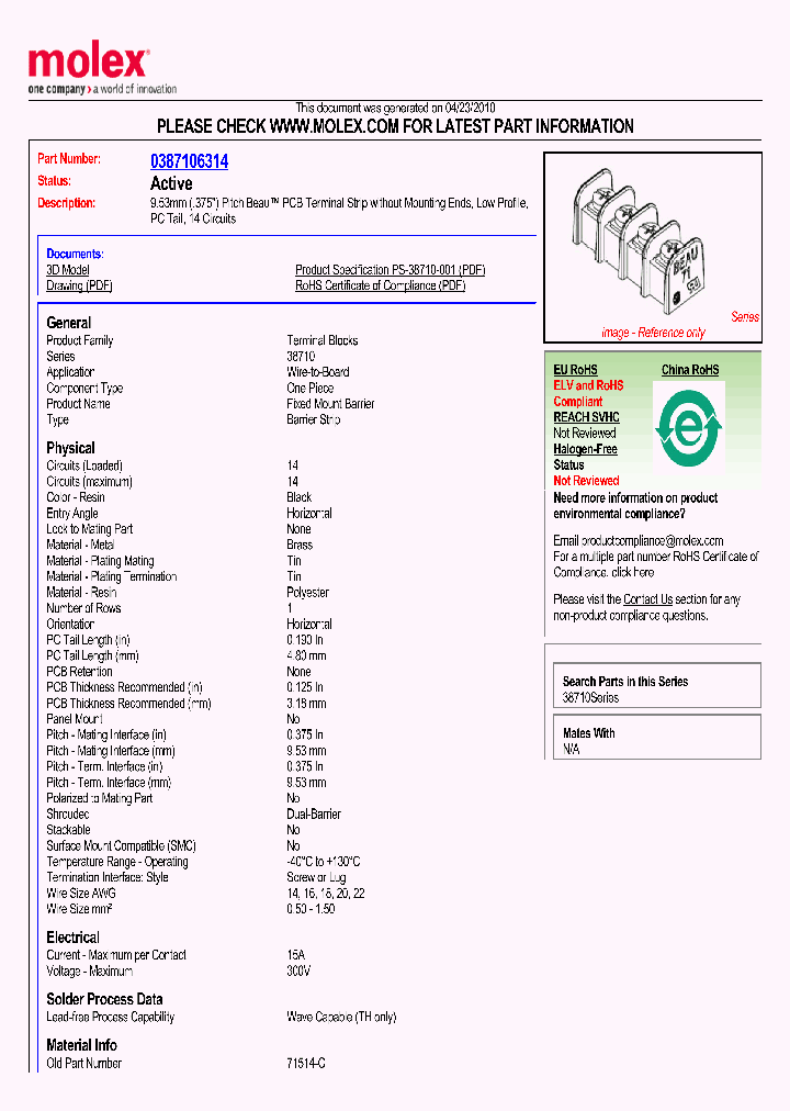 0387106314_4845711.PDF Datasheet