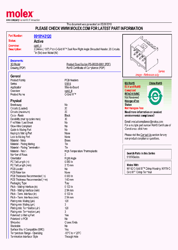 0918143120_4879972.PDF Datasheet