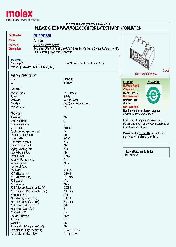 0919990530_4797726.PDF Datasheet