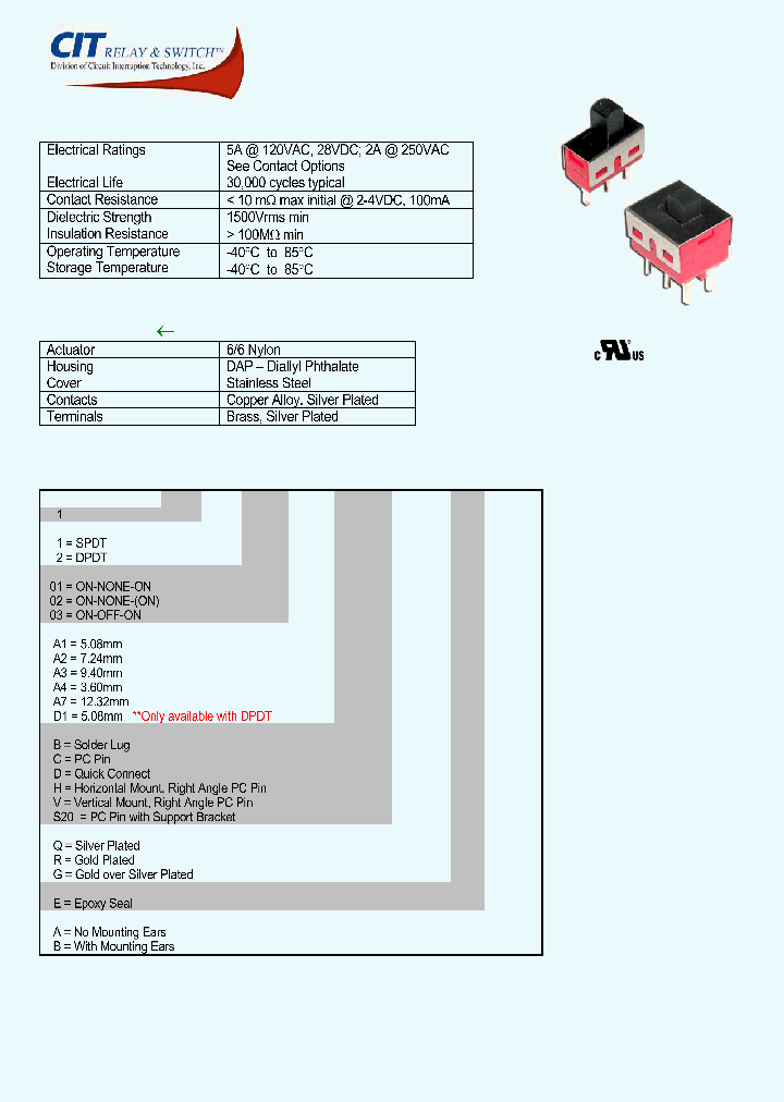 1101A1BGEA_4852350.PDF Datasheet