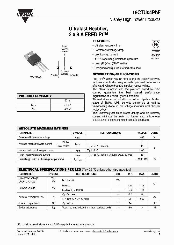 16CTU04PBF08_4246820.PDF Datasheet