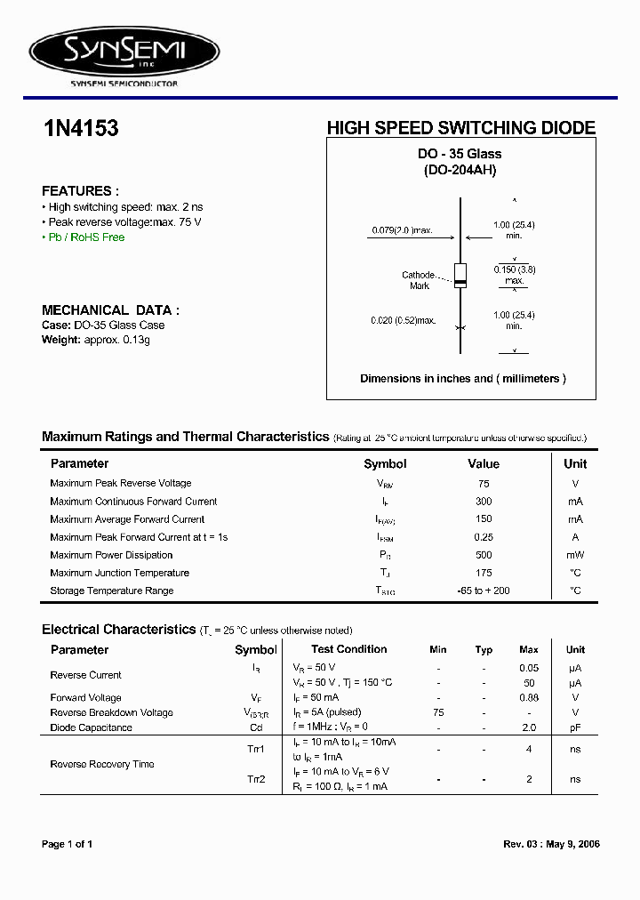 1N4153_4862914.PDF Datasheet