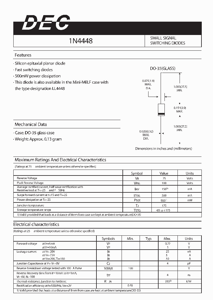 1N4448_4176696.PDF Datasheet