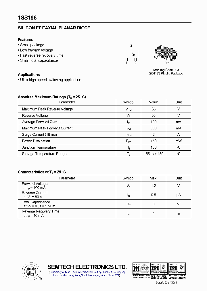 1SS196_4670104.PDF Datasheet