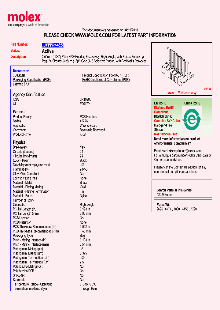 22-28-2248_4863377.PDF Datasheet Download --- IC-ON-LINE