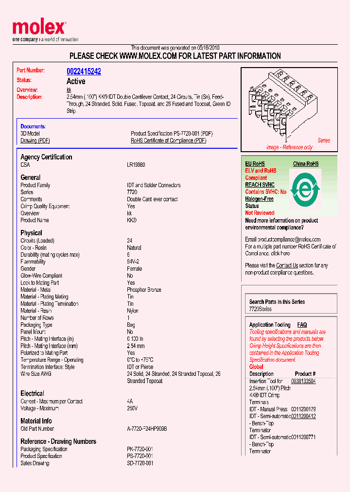22-41-5242_4901431.PDF Datasheet