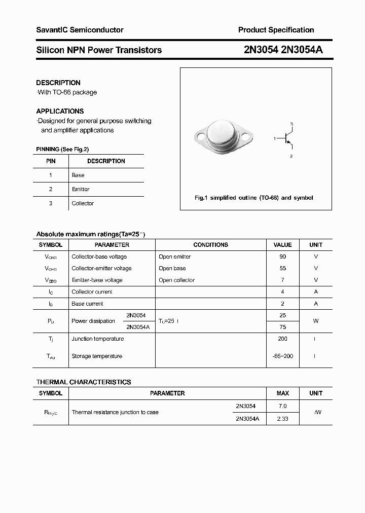 2n3054-4353798-pdf-datasheet-download-ic-on-line