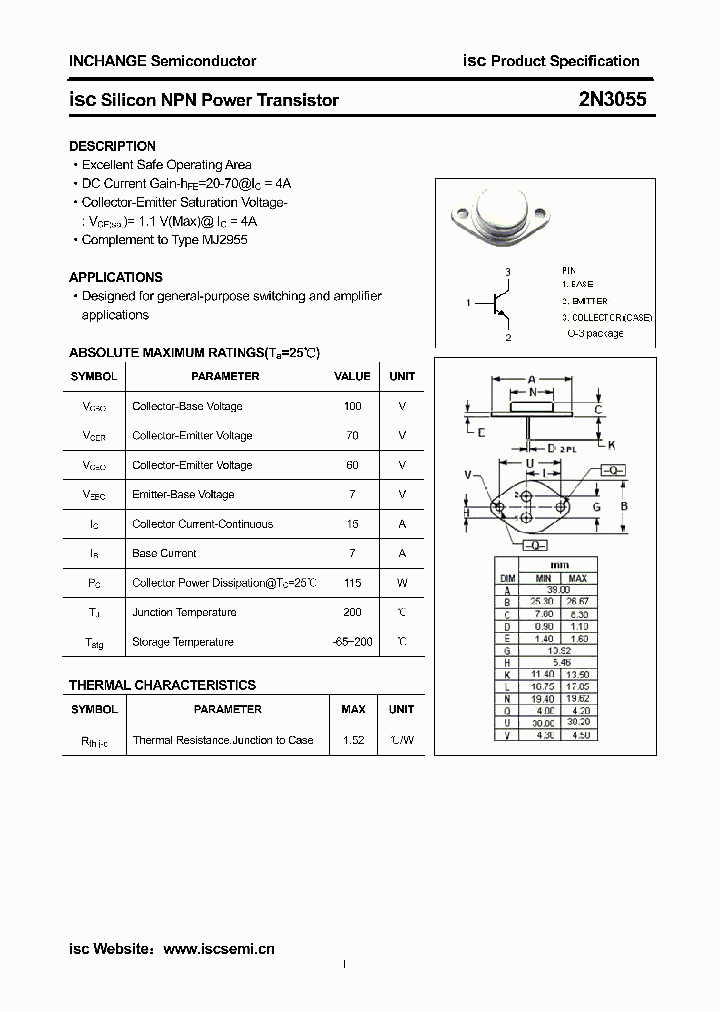 2N3055_4326055.PDF Datasheet