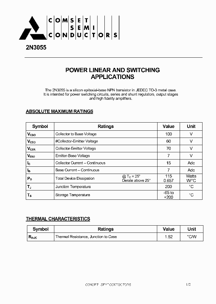 2N3055_4515985.PDF Datasheet