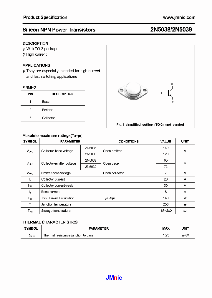 2N5038_4553345.PDF Datasheet