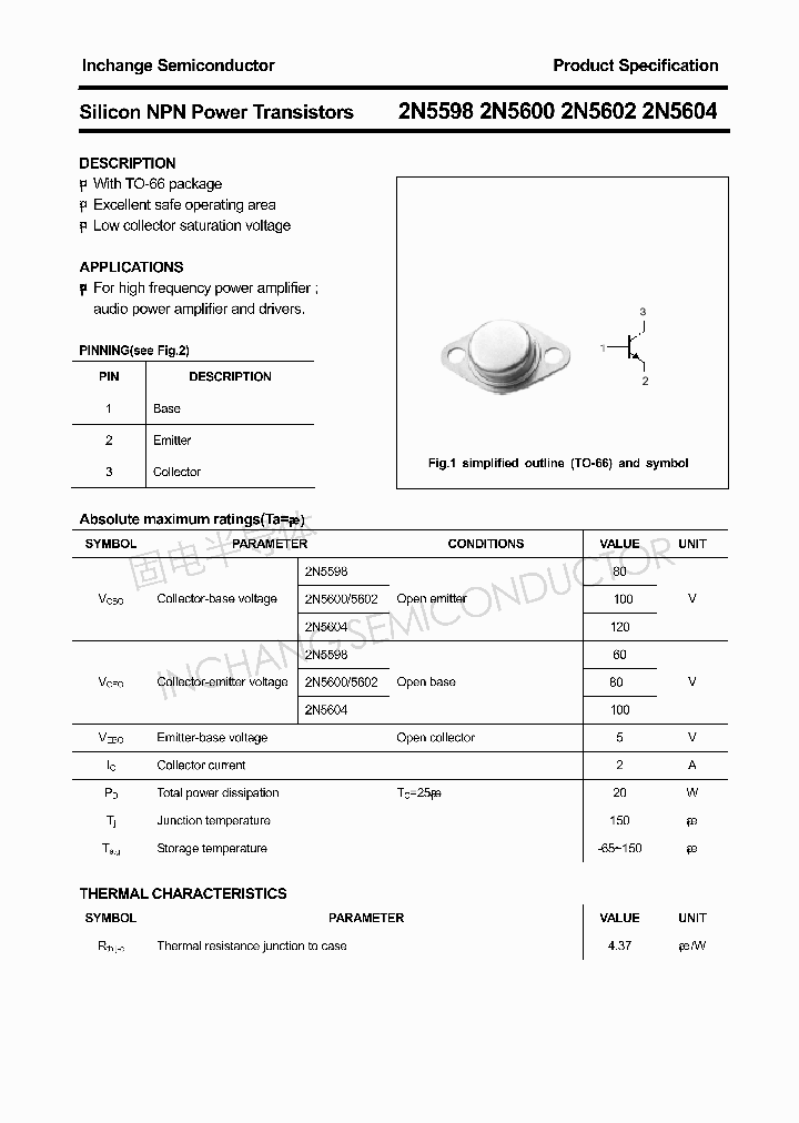 2N5598_4320722.PDF Datasheet