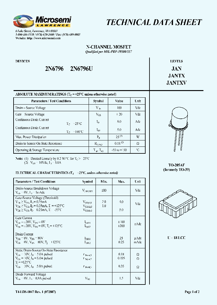 2N6796_4749205.PDF Datasheet