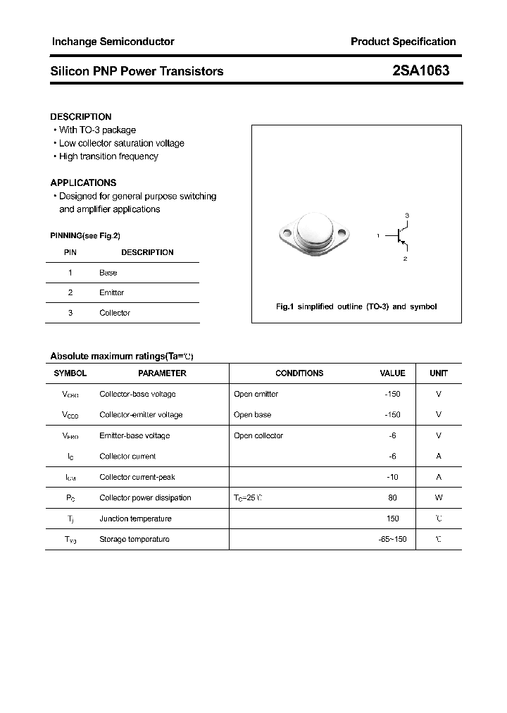 2SA1063_4305381.PDF Datasheet