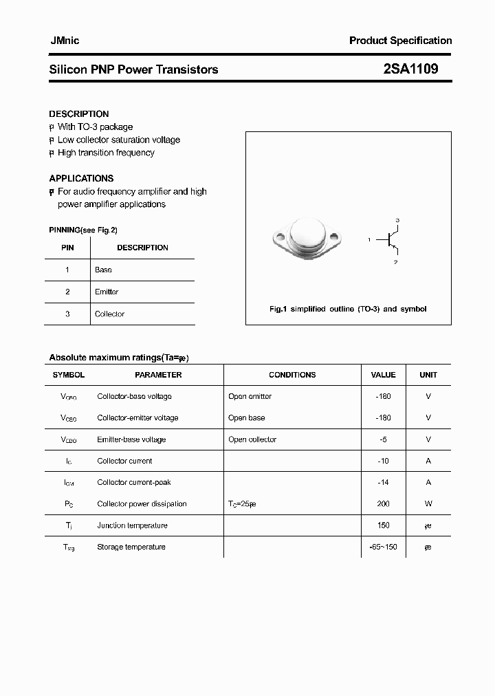 2SA1109_4743662.PDF Datasheet