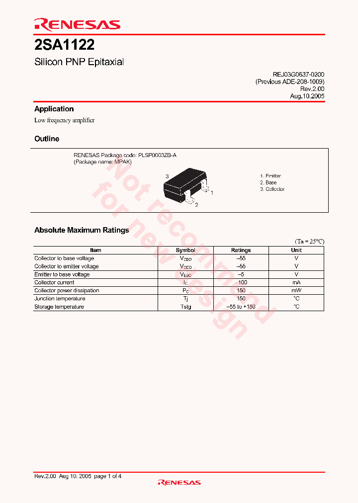 2SA1122_4280843.PDF Datasheet