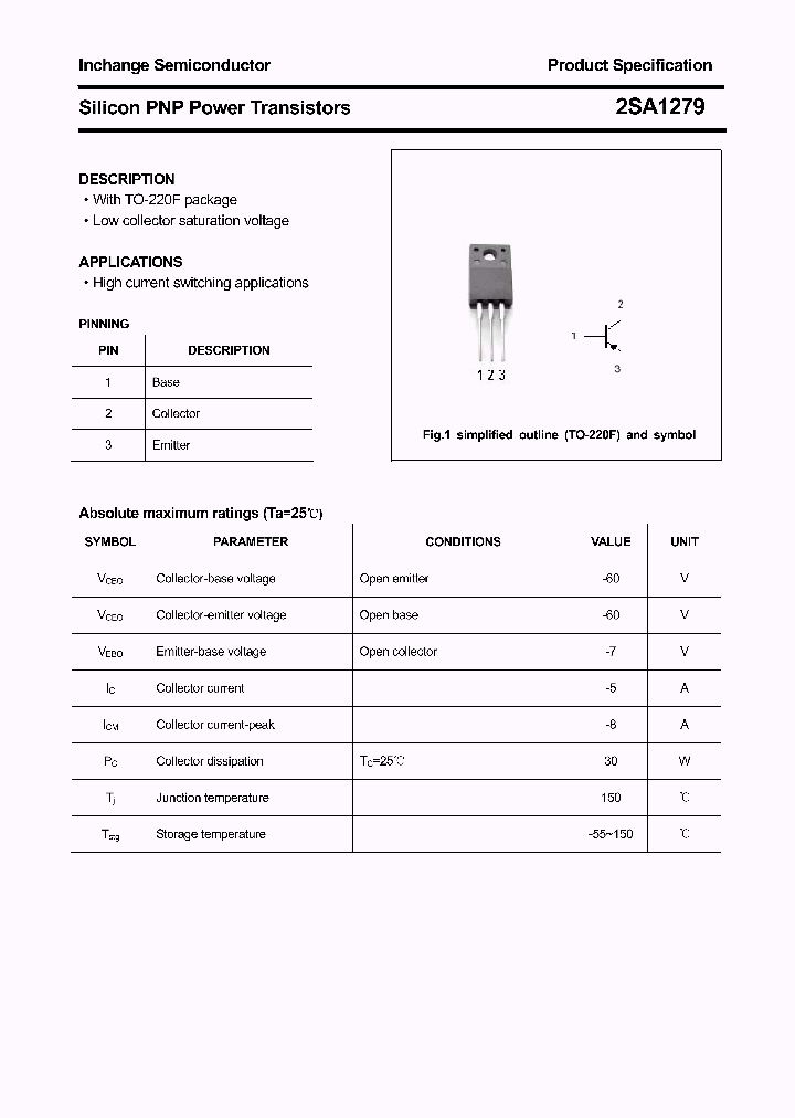 2SA1279_4316671.PDF Datasheet