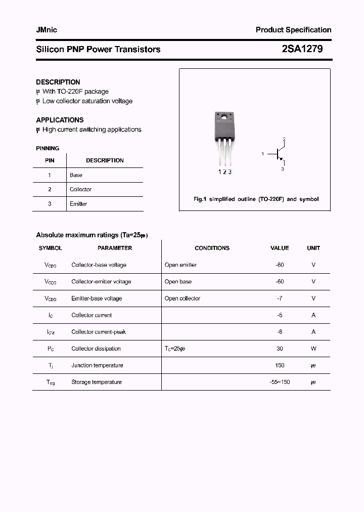 2SA1279_4505636.PDF Datasheet