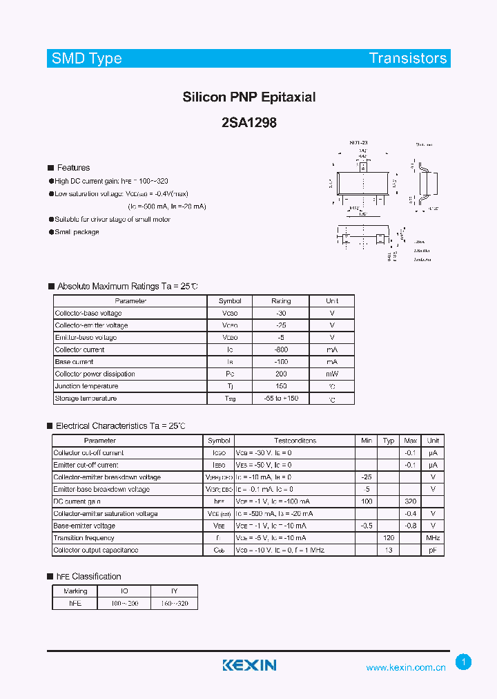 2SA1298_4366655.PDF Datasheet
