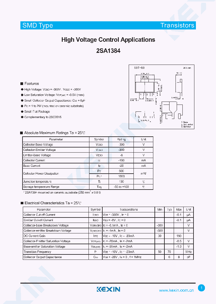 2SA1384_4340822.PDF Datasheet