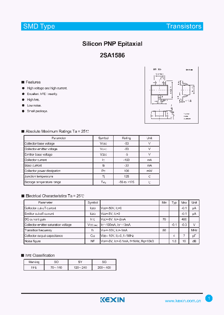 2SA1586_4315990.PDF Datasheet