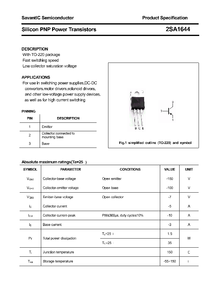 2SA1644_4466375.PDF Datasheet