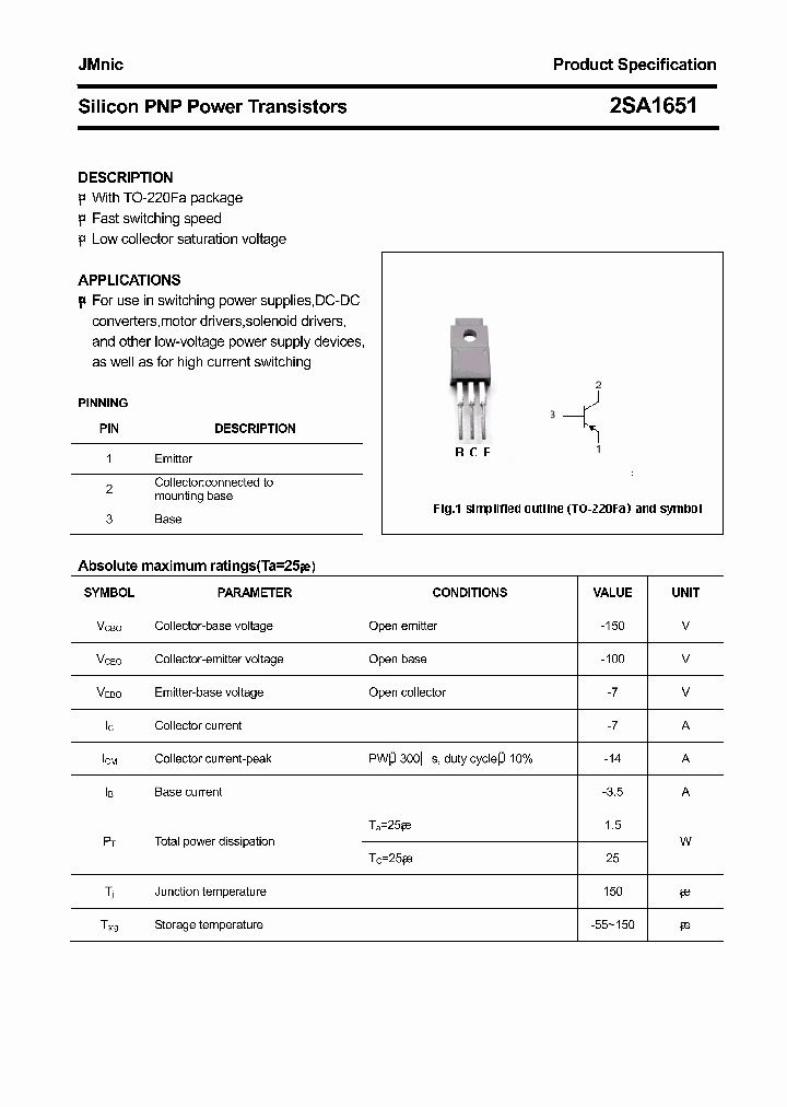 2SA1651_4596953.PDF Datasheet