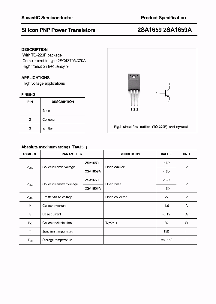 2SA1659_4418176.PDF Datasheet