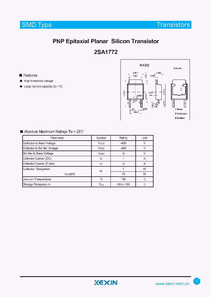 2SA1772_4377098.PDF Datasheet