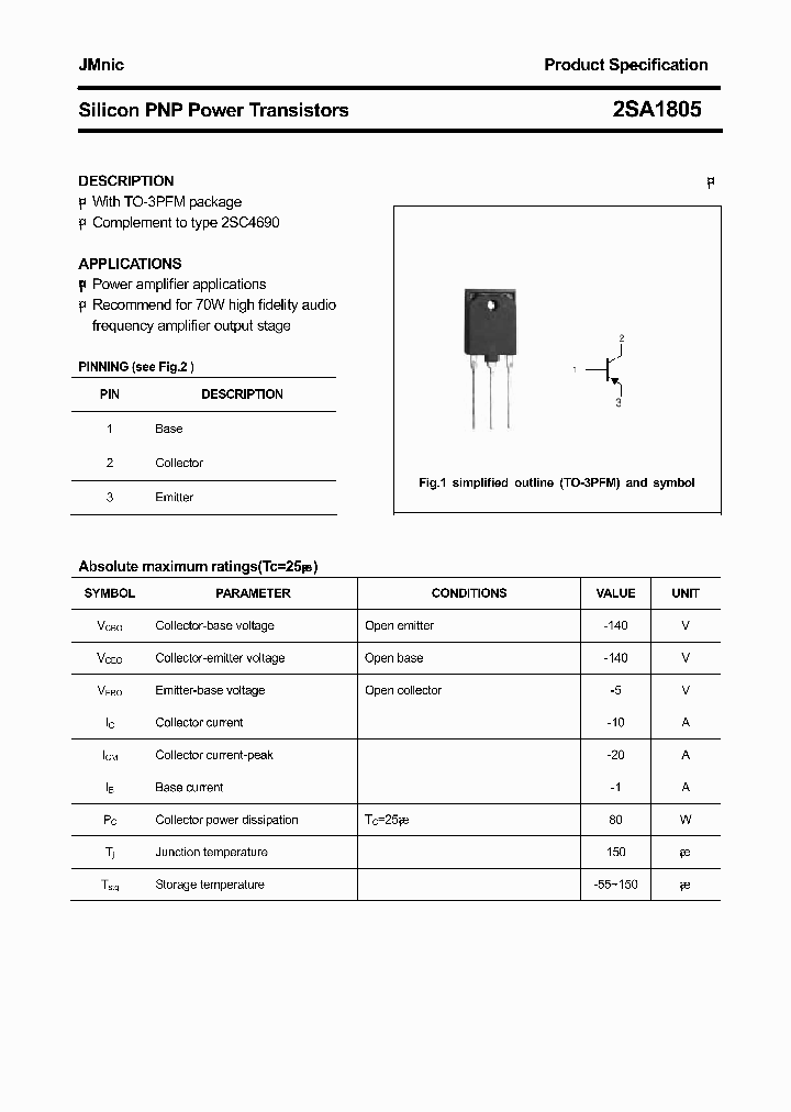 2SA1805_4539318.PDF Datasheet