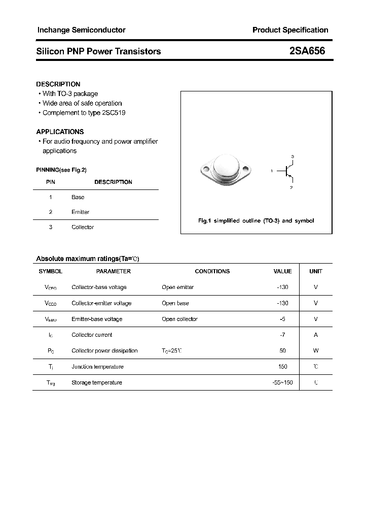 2SA656_4305371.PDF Datasheet