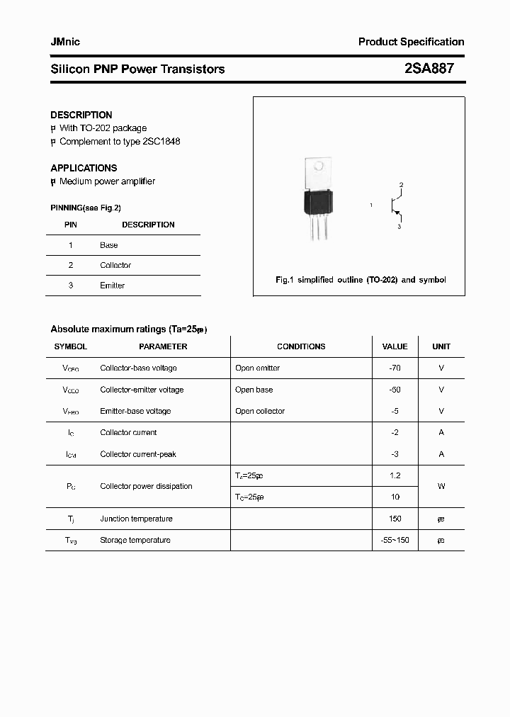 2SA887_4663116.PDF Datasheet