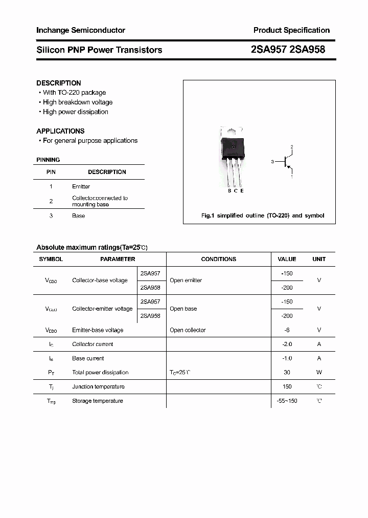 2SA957_4374015.PDF Datasheet