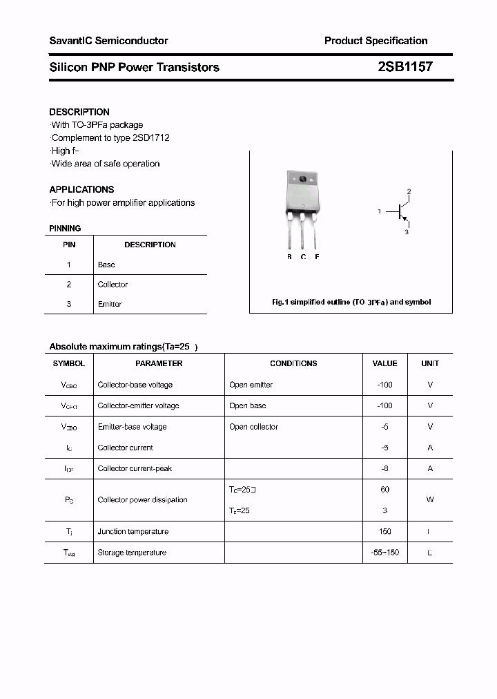 2SB1157_4387564.PDF Datasheet