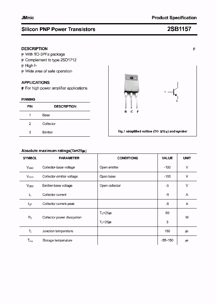 2SB1157_4728195.PDF Datasheet