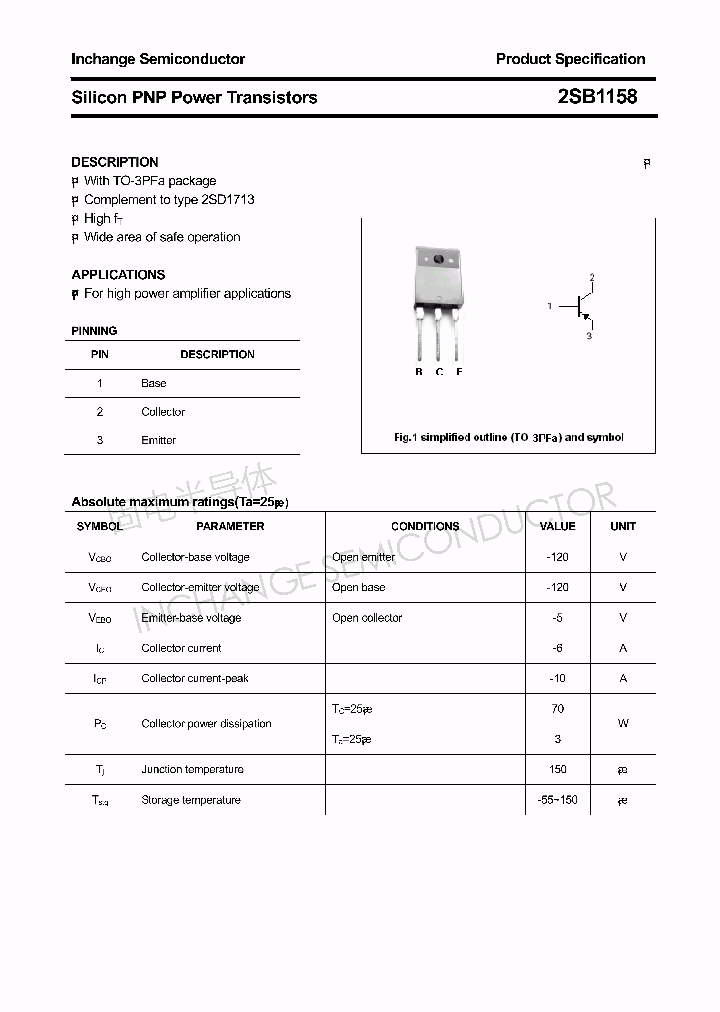 2SB1158_4387565.PDF Datasheet