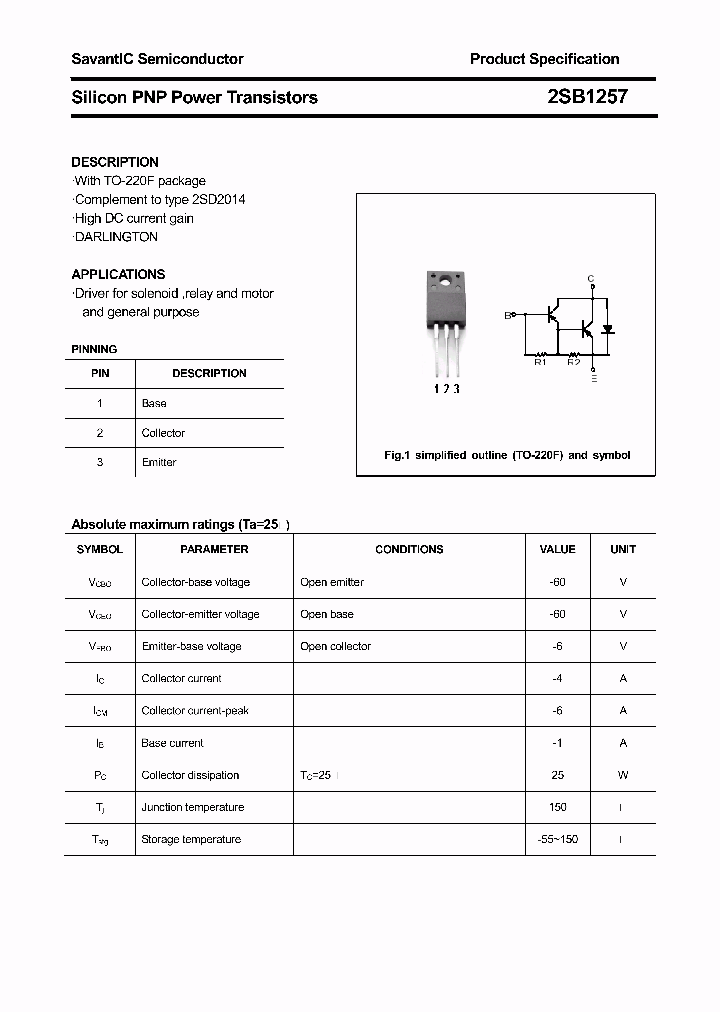 2SB1257_4399112.PDF Datasheet