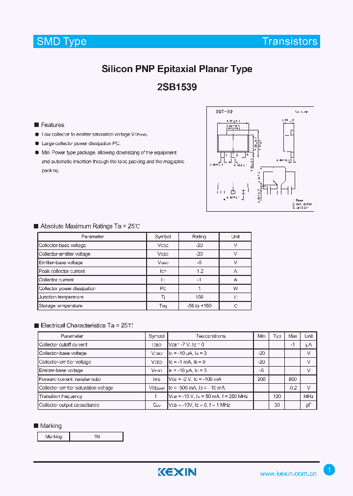 2SB1539_4293413.PDF Datasheet