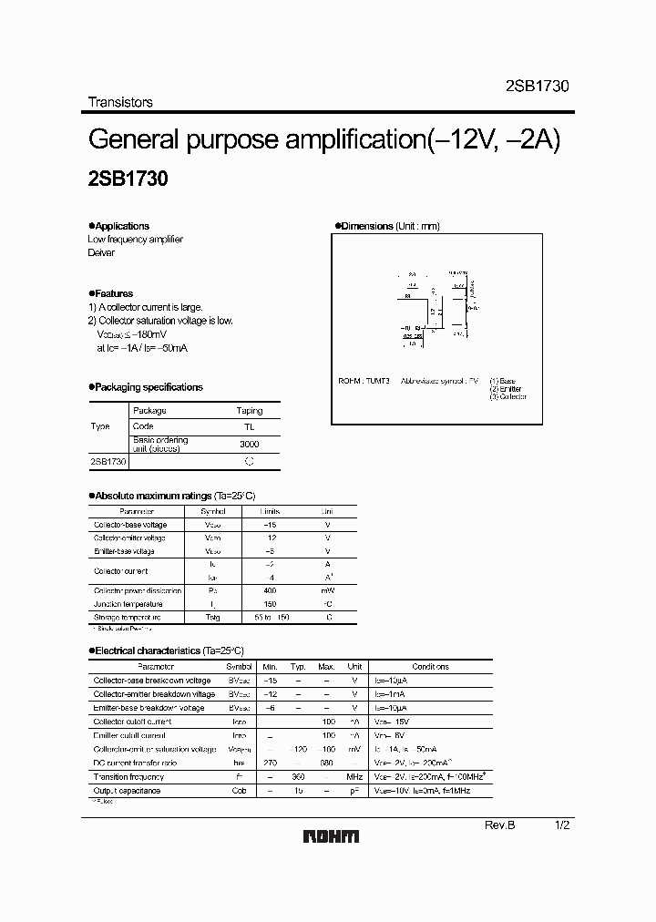 2SB17301_4595359.PDF Datasheet